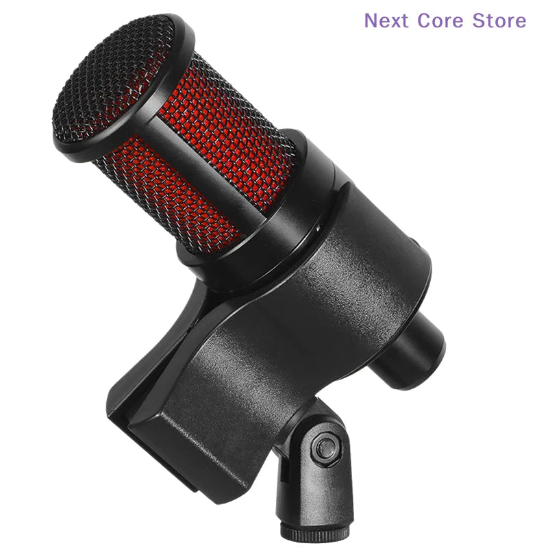 Universal Mic Clip Holder with 3/8" Adapter – Fits 3–6cm Mics Microphone Clip Holder HIP