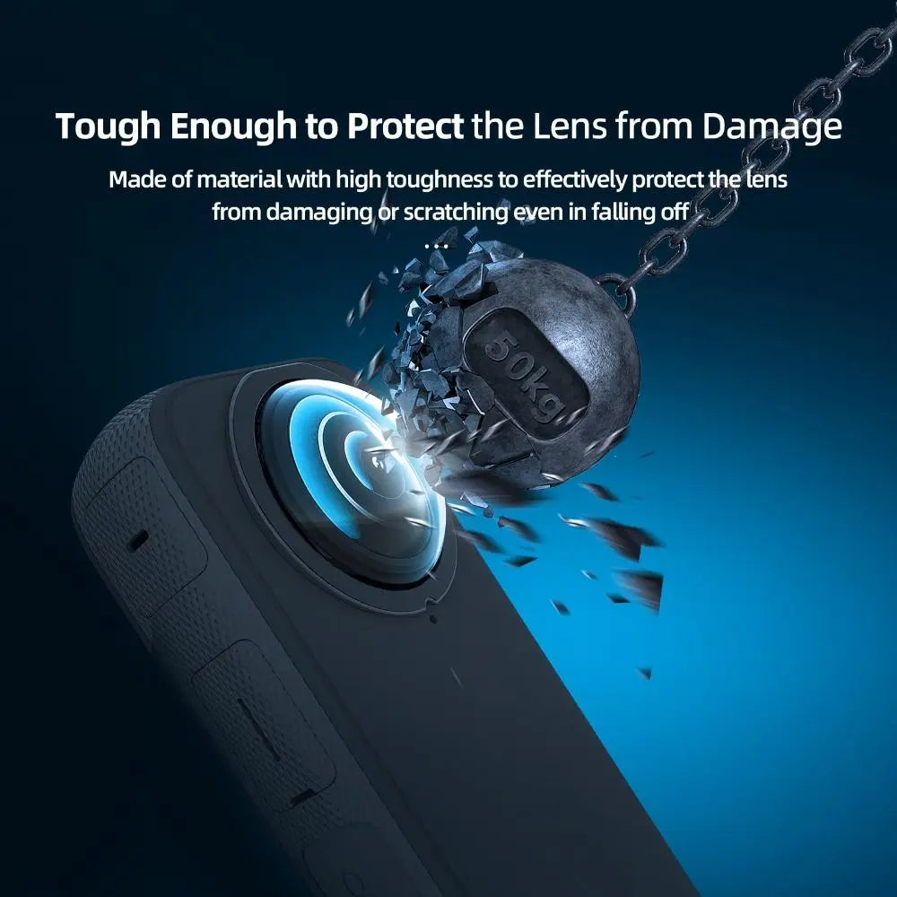 Dual Sticky Lens Guards Anti-Scratch Protector for Insta360 X3 Camera Lens Protector HIP