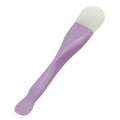 Dual-Ended Silicone Mask Brush & Spatula | RUZOFO Mask Applicator Brush HIP C696-Purple
