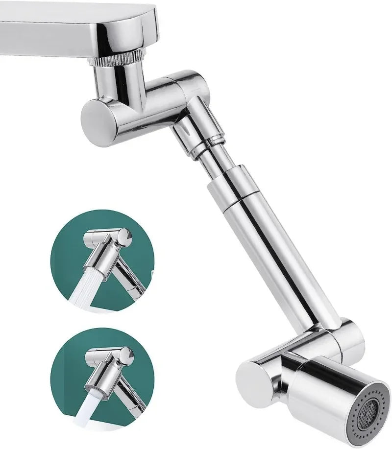 1080° Swivel Faucet Aerator Extender – 2 Spray Modes Faucet Aerator Extender HIP