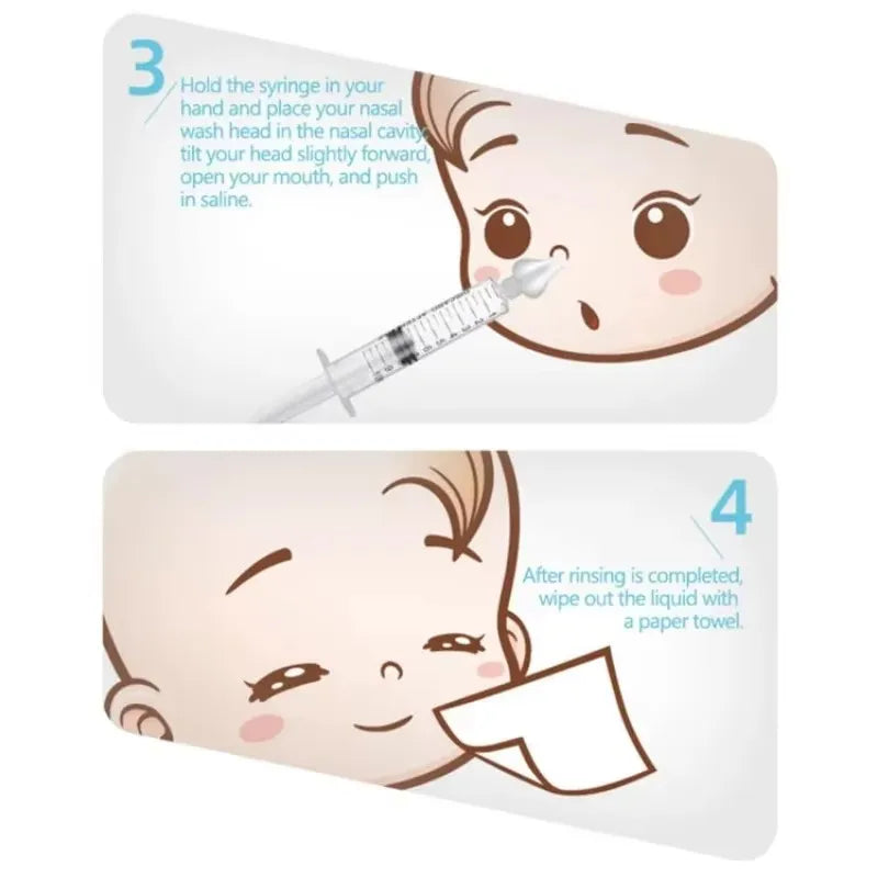 Baby Nasal Aspirator – Soft Silicone Nose Cleaner for Infants Baby Nasal Aspirator HIP