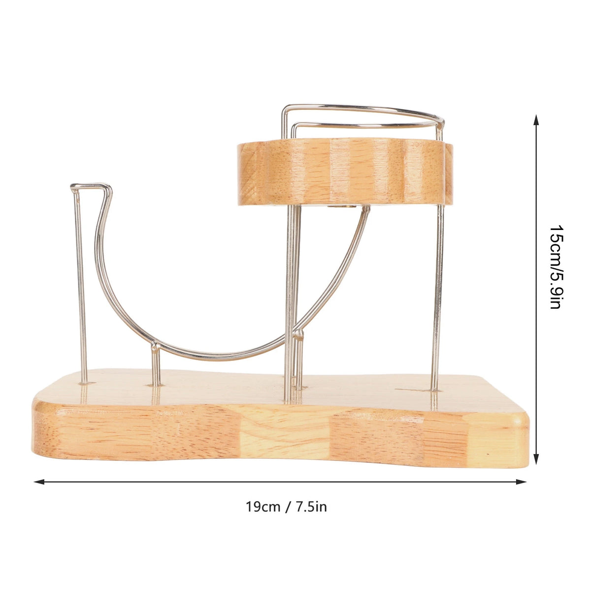 Perpetual Motion Machine Stable Base Sturdy Wood Stress Relief Perpetual Energy Toy for Table HIP
