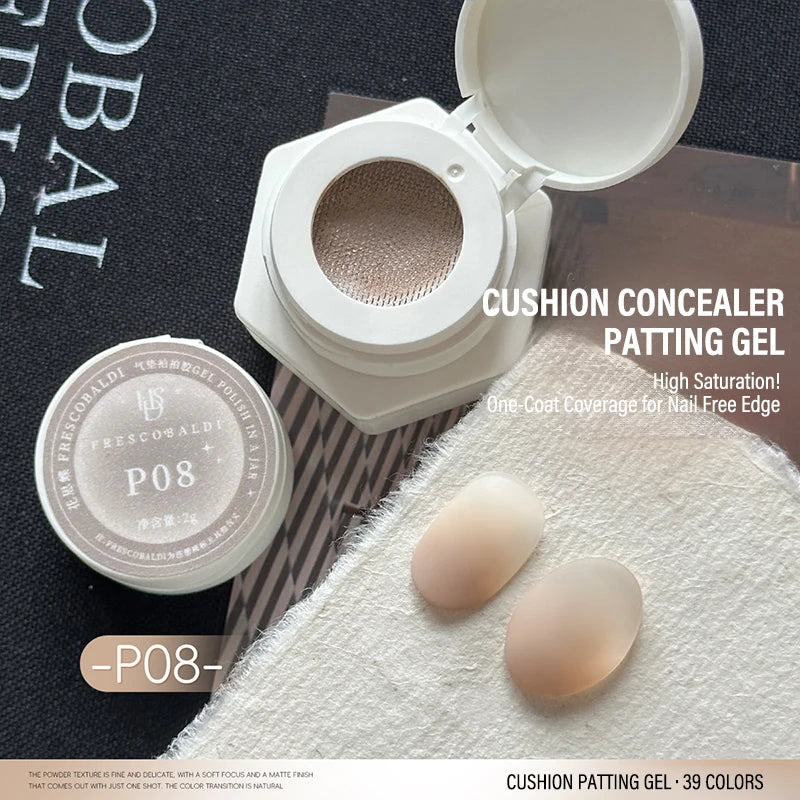 39-Color Air Cushion Patting Gel – Gradient Blush Nail Art