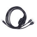 2-in-1 USB-A to USB-B Printer Splitter Cable – 2M 480Mbps USB Printer Cable HIP one size