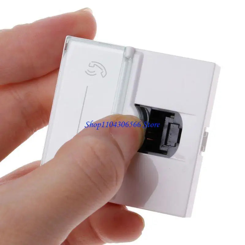 Cat6 RJ45 Keystone Wall Plate – Female to Female Ethernet Ethernet Wall Plate HIP
