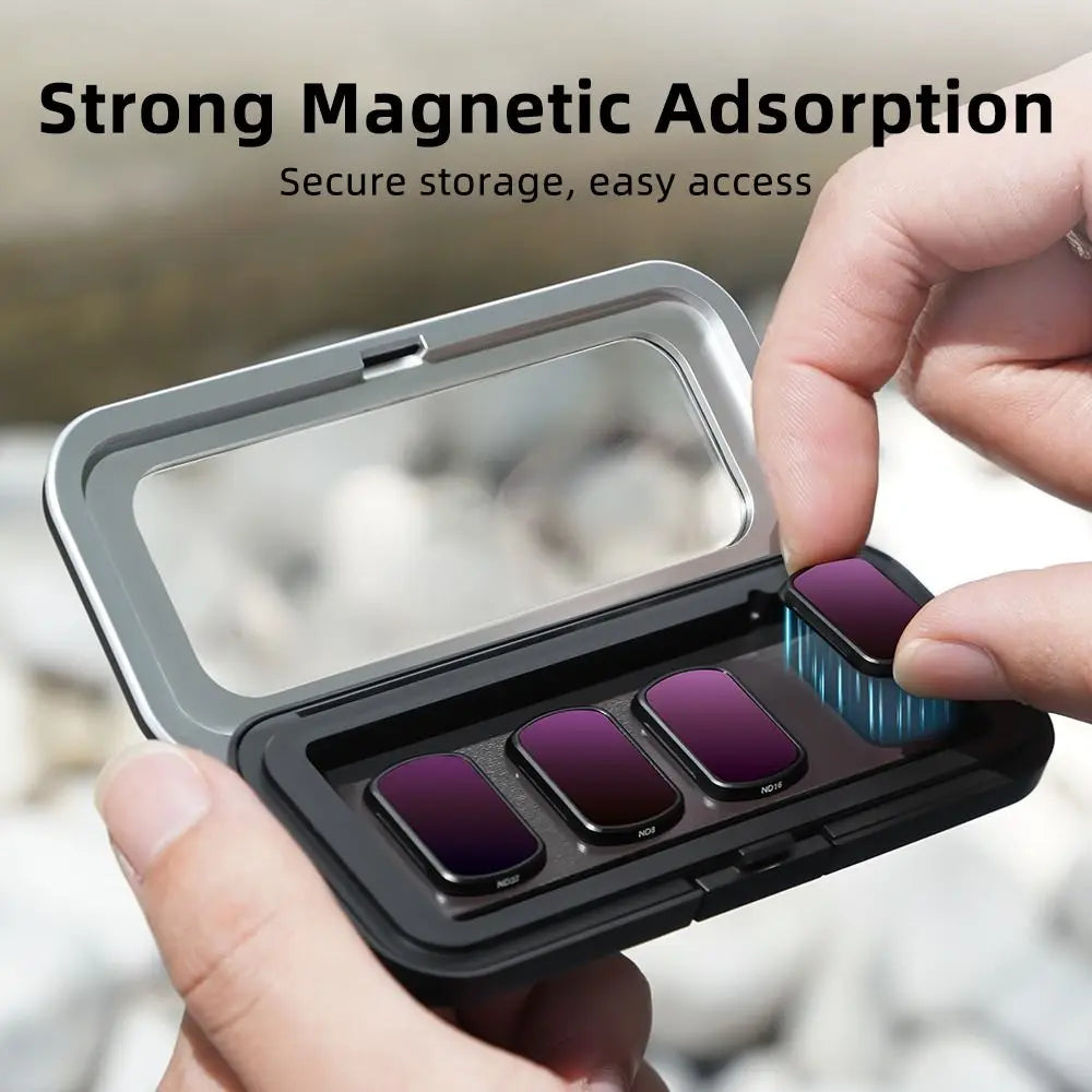 Magnetic Filter Storage Case for DJI Osmo Pocket 3 Camera Filter Case HIP