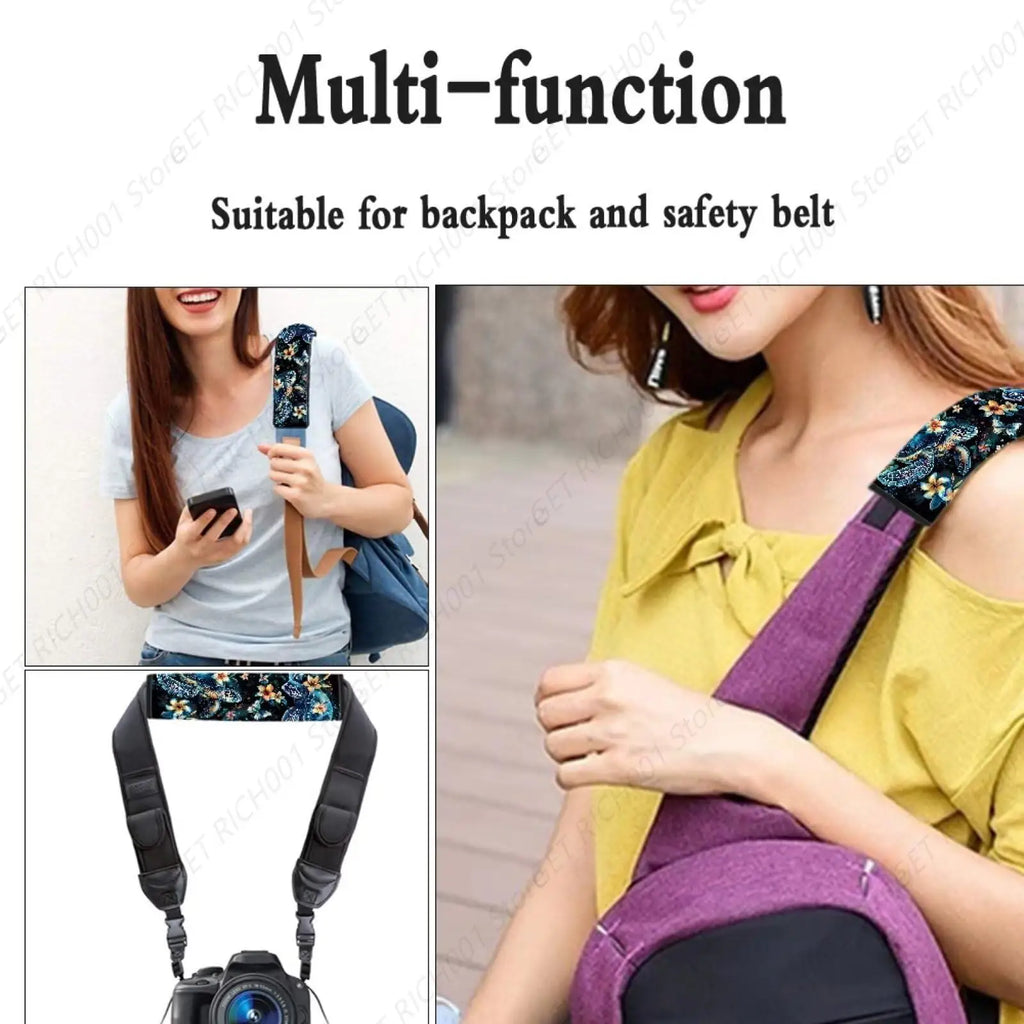 Sea Turtle Plumeria Seat Belt Cover Shoulder Pads – 2 Pack Seat Belt Cover HIP