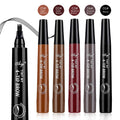 JUJU Dream 4-in-1 Waterproof Liquid Eyebrow Pencil – 5 Colors Liquid Eyebrow Pencil HIP 1psc Set
