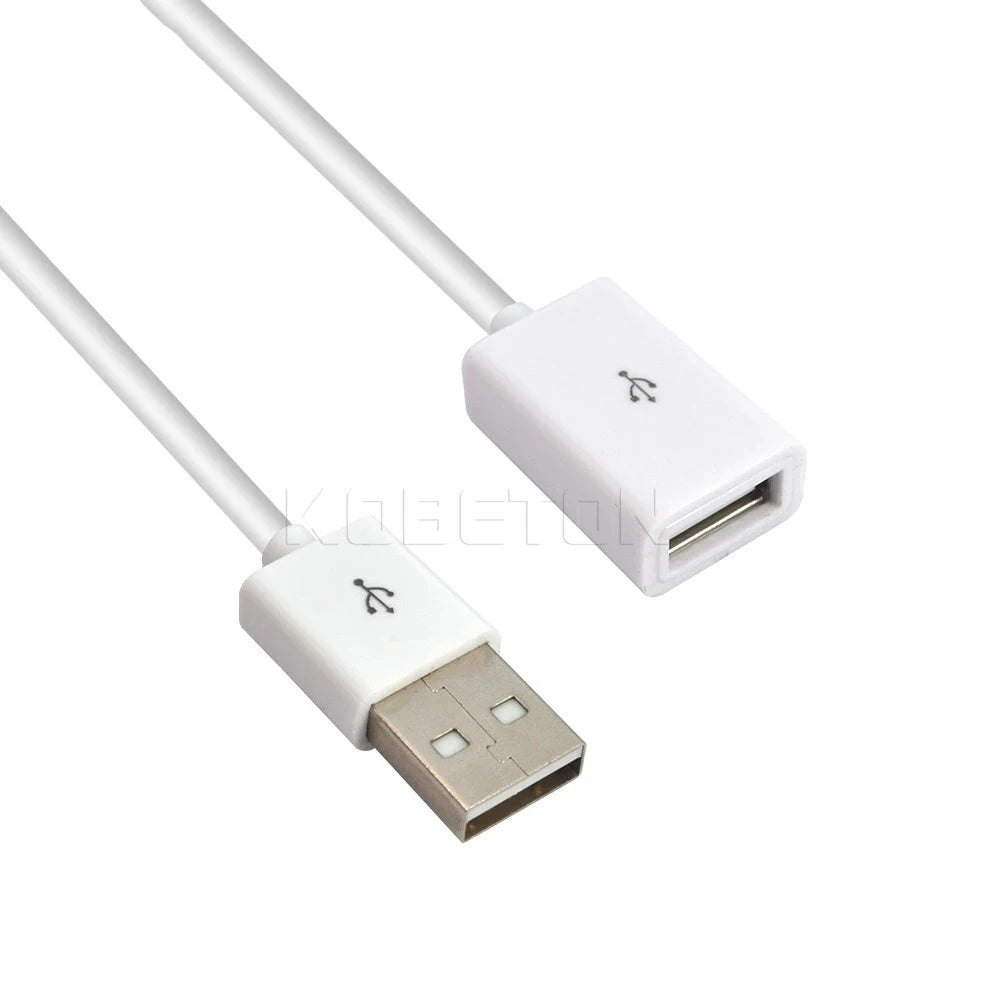 USB 2.0 A Male to Female Extension Cable – 1M 480Mbps USB Extension Cable HIP