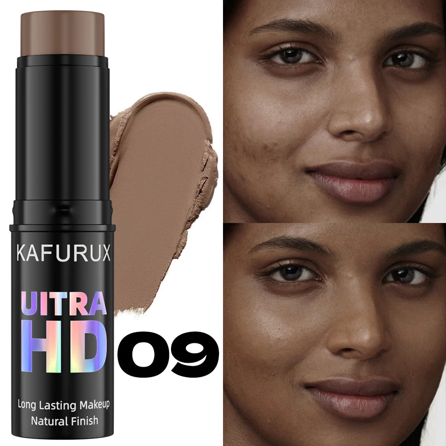 1PC Face Foudation Concealer Stick Long Lasting Dark Circles Corrector Contour Concearler Pen Korean Makeup for Women Face Cosme HIP 09