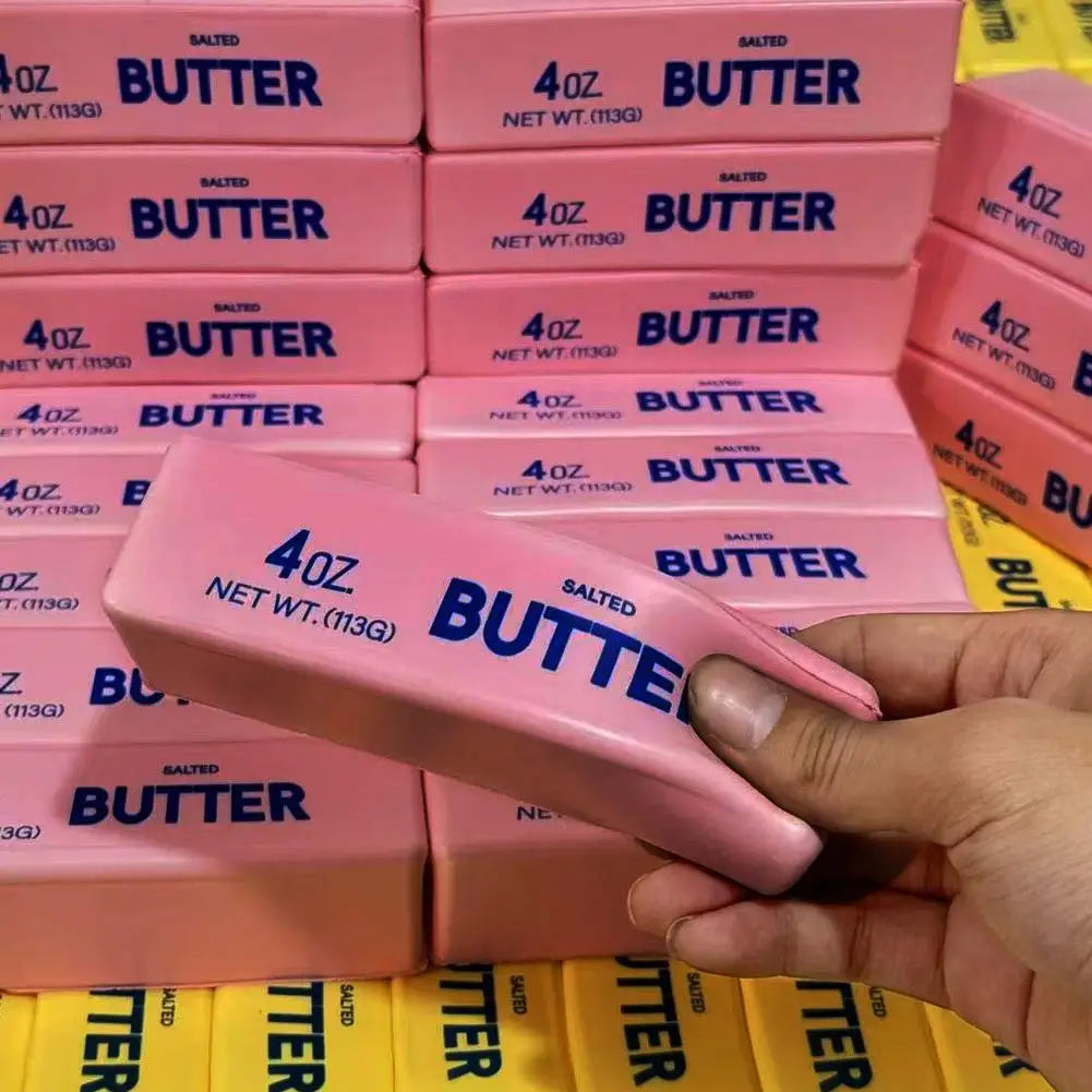 Soft Squishy Butter Stick Fidget Toy Stress Relief Slow Rising Squeeze Toy for Anxiety Relief Decompression Party Gifts HIP
