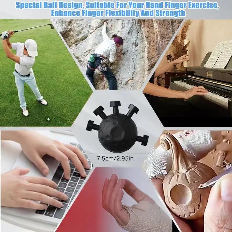 Finger Exerciser & Hand Grip Strengthener | Rock Climbing Hand Grip Trainer HIP