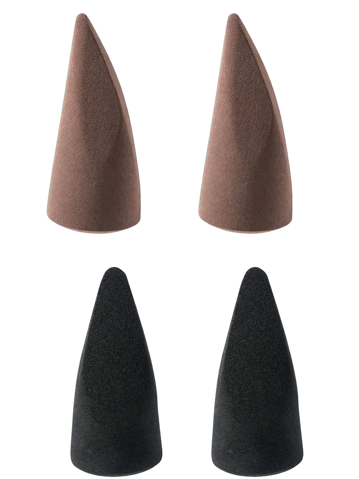 Latex-Free Bevel Cone Makeup Blending Sponge Set | HIP Makeup Blending Sponge HIP 4pcs Mix