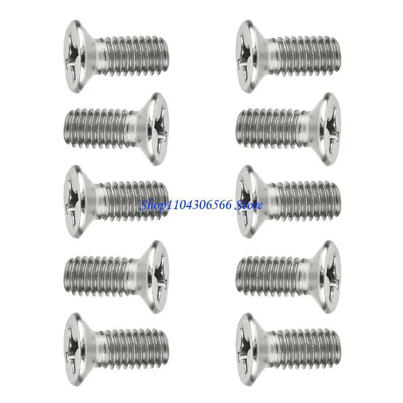 10-Pack Hard Drive Mounting Screws – 2.5" & 3.5" Metal HDD HDD Mounting Screws HIP