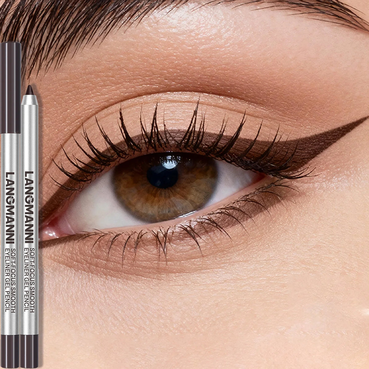 Pearlescent Shimmer Gel Eyeliner Pencil – Waterproof & Long-Lasting
