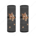 Cat Stripes Kids Seat Belt Covers 2-Pack – Soft Anti-Slip Pad Seat Belt Cover HIP Cat Stripes