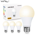 4-Pack E27 LED Bulbs 3W–18W AC 220V SMD2835 Globe Light LED Light Bulbs HIP Cold Light 12W