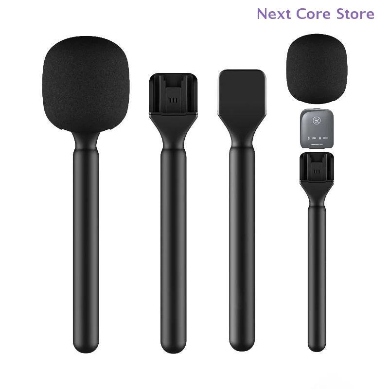 Wireless Handheld Mic Adapter + Windshield – Rode GO II Microphone Adapter HIP