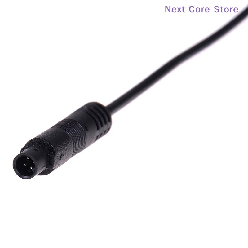 4-Core Rear View Camera Extension Cable 1M – 4P Black Camera Extension Cable HIP