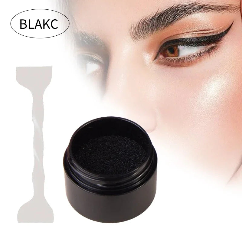 Waterproof Lower Eyelash Stamp Set New Easy To Use Quick Dry Eye Liner Portable 0.01mm Tip Lower Lash Stamp With Ink 2 In 1 HIP Black Set