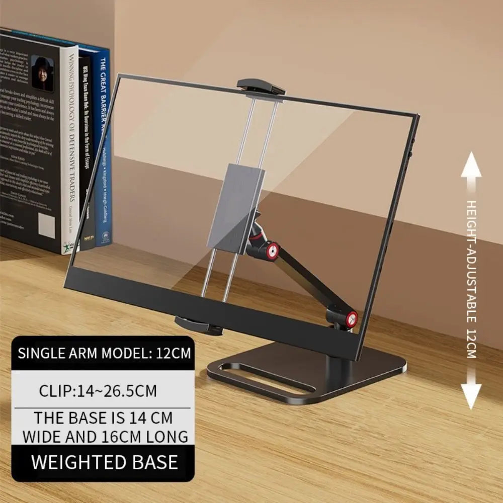 360° Swivel Adjustable Monitor & Tablet Desk Stand 12–17 in Tablet & Monitor Stand HIP