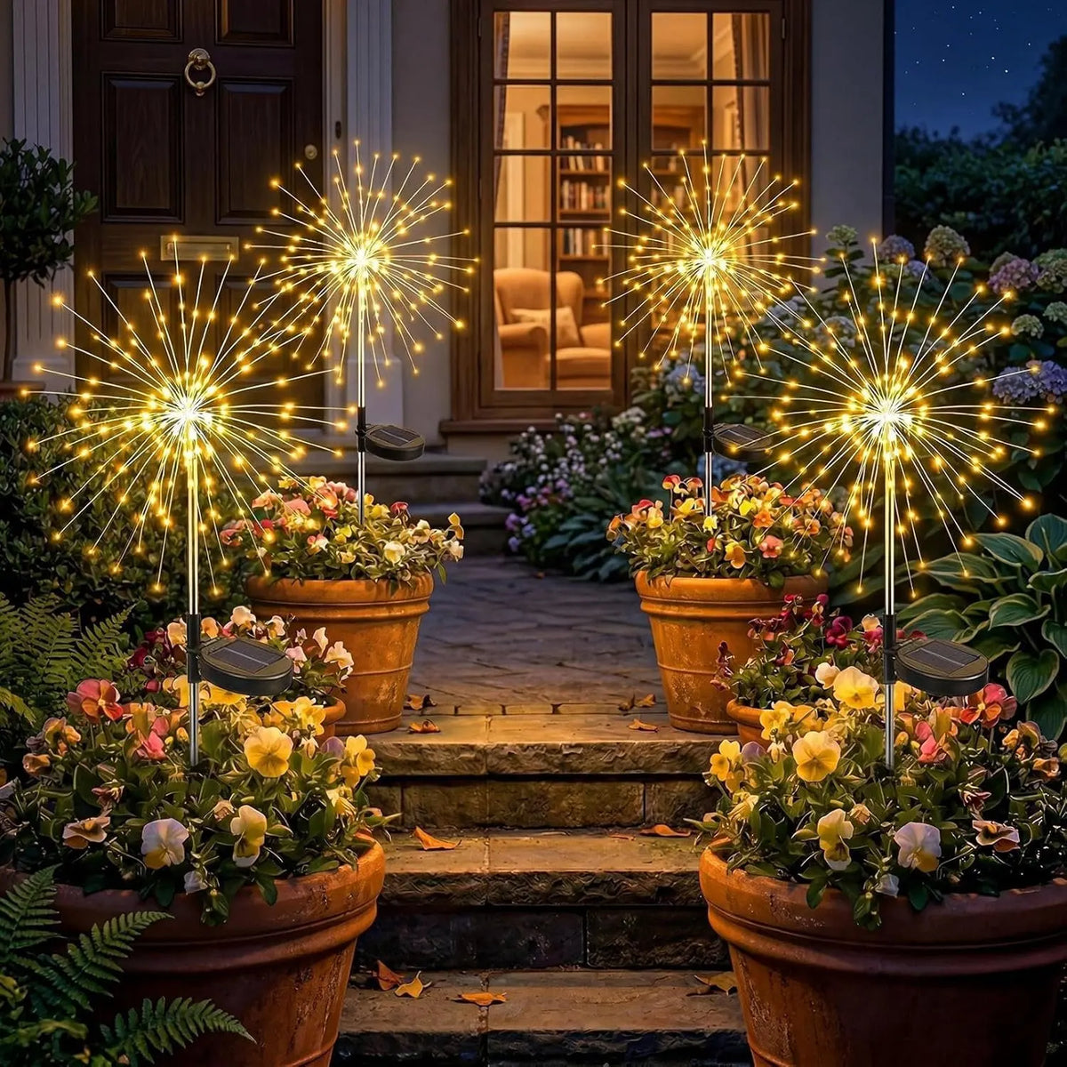 420 LED Solar Firework Garden Lights – Outdoor Waterproof Fairy Solar Garden Lights HIP
