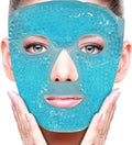 Gel Bead Full Face & Eye Mask – Hot & Cold Spa Compress Gel Face Eye Mask HIP Blue
