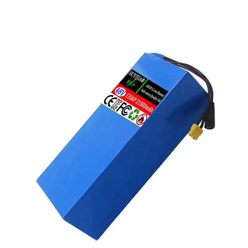 48V 21Ah 13S6P 18650 Lithium Battery Pack with 30A Smart BMS Lithium Battery Pack HIP