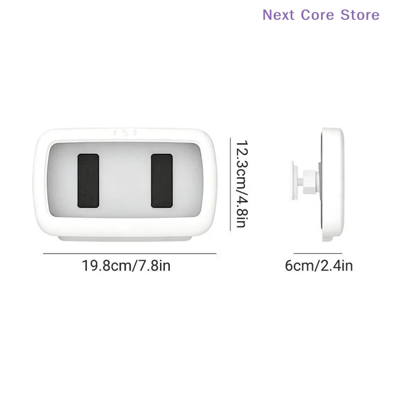 Waterproof 360° Rotating Shower Phone Holder – Wall Mount Shower Phone Mount HIP