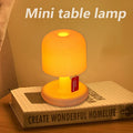 USB Rechargeable Sunset Night Light LED Table Lamp Mini Desk Bedside Bedroom Bar Room Decor Atmosphere Mood Light Minimalist HIP Default Title