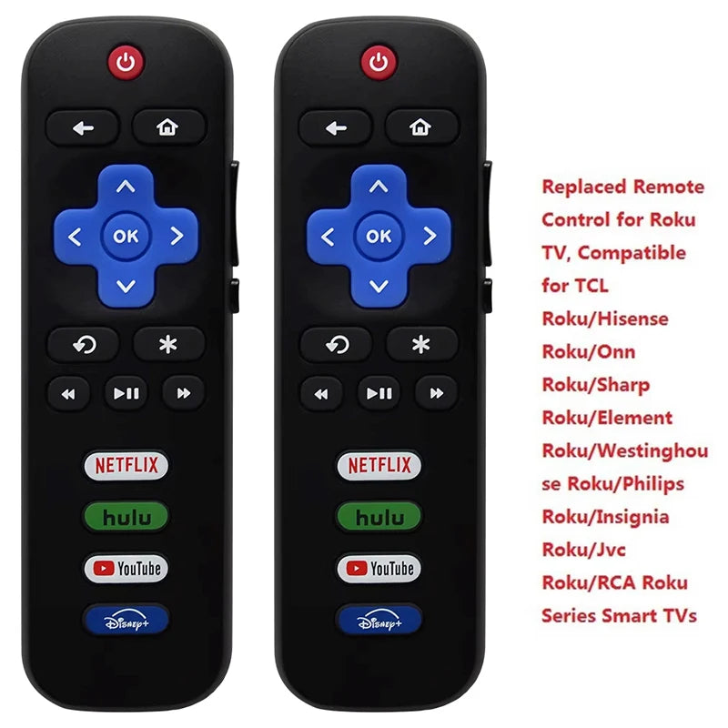Universal Remote for TCL Roku TV & Hisense Television | SEamopar TV Remote Control HIP