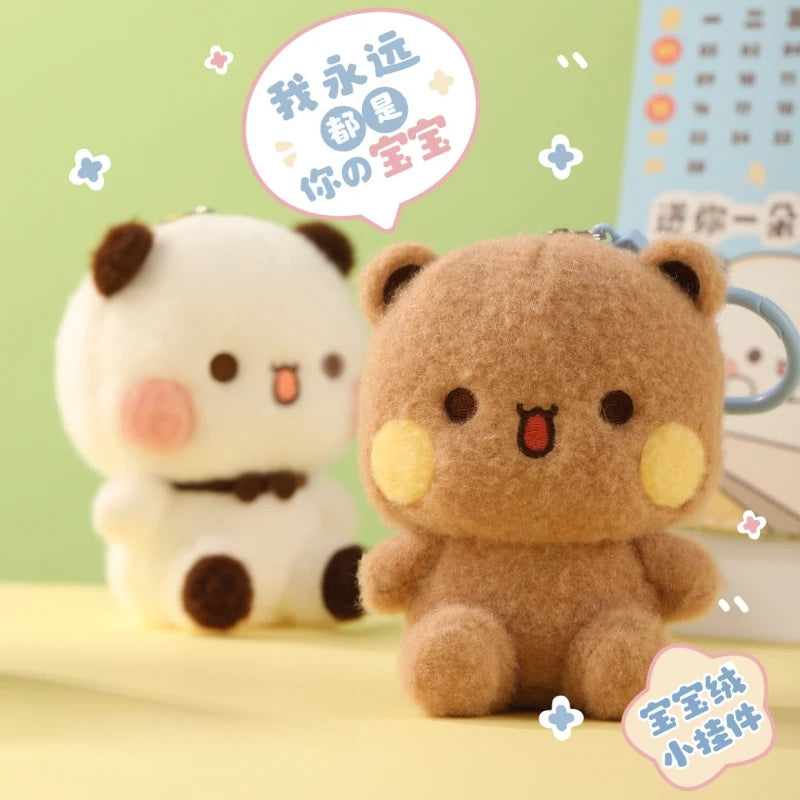 Bubu & Yier Panda Plush Pendant – Keychain & Backpack Charm Plush Pendant Charm HIP
