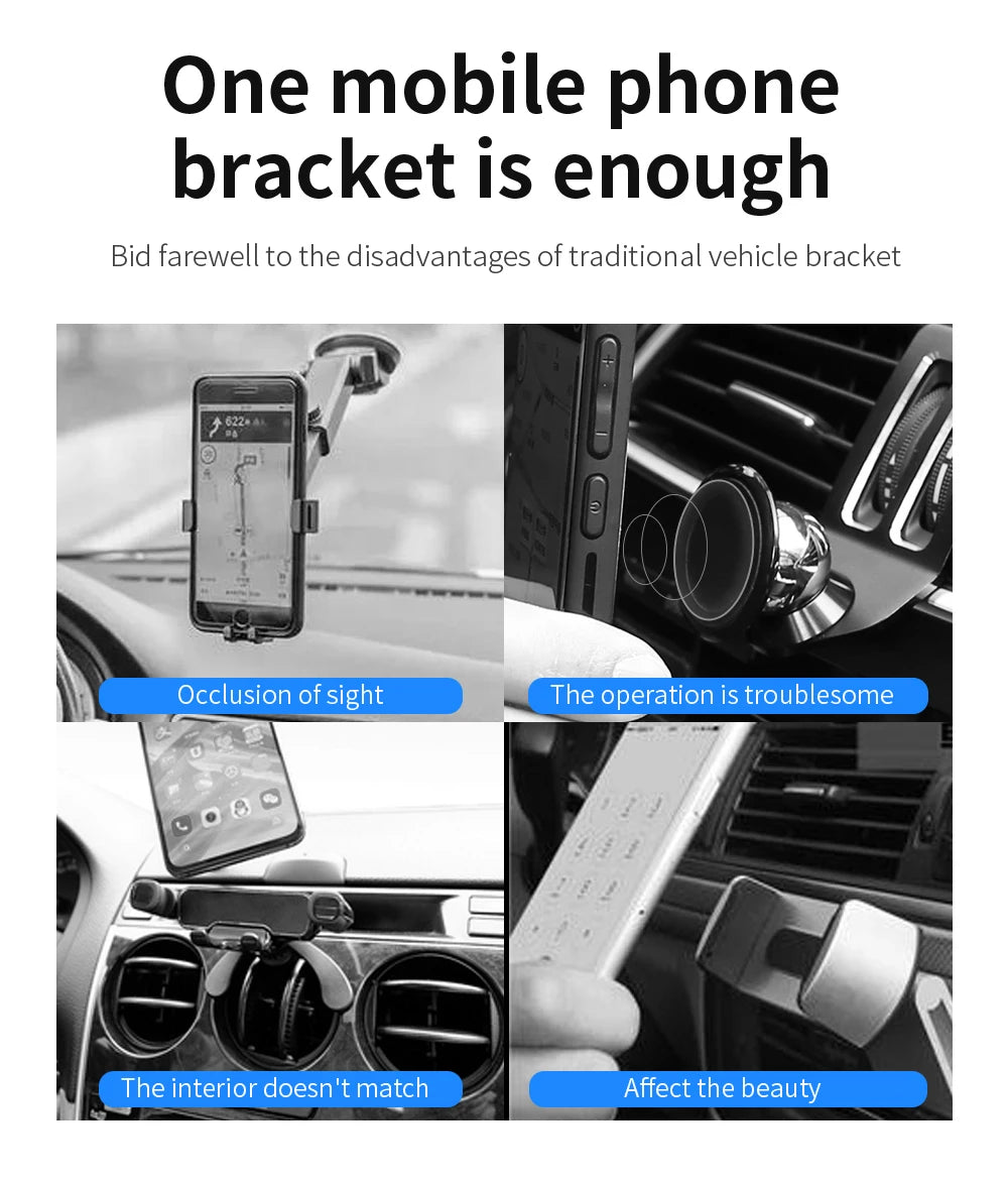 Gravity Car Phone Holder – Universal Air Vent Mount Stand Car Phone Mount HIP