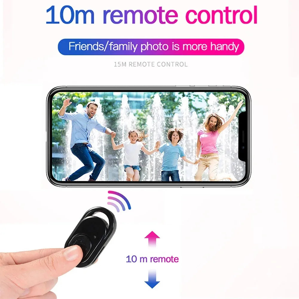Bluetooth Wireless Remote Shutter & Selfie Stick Controller Bluetooth Camera Remote HIP