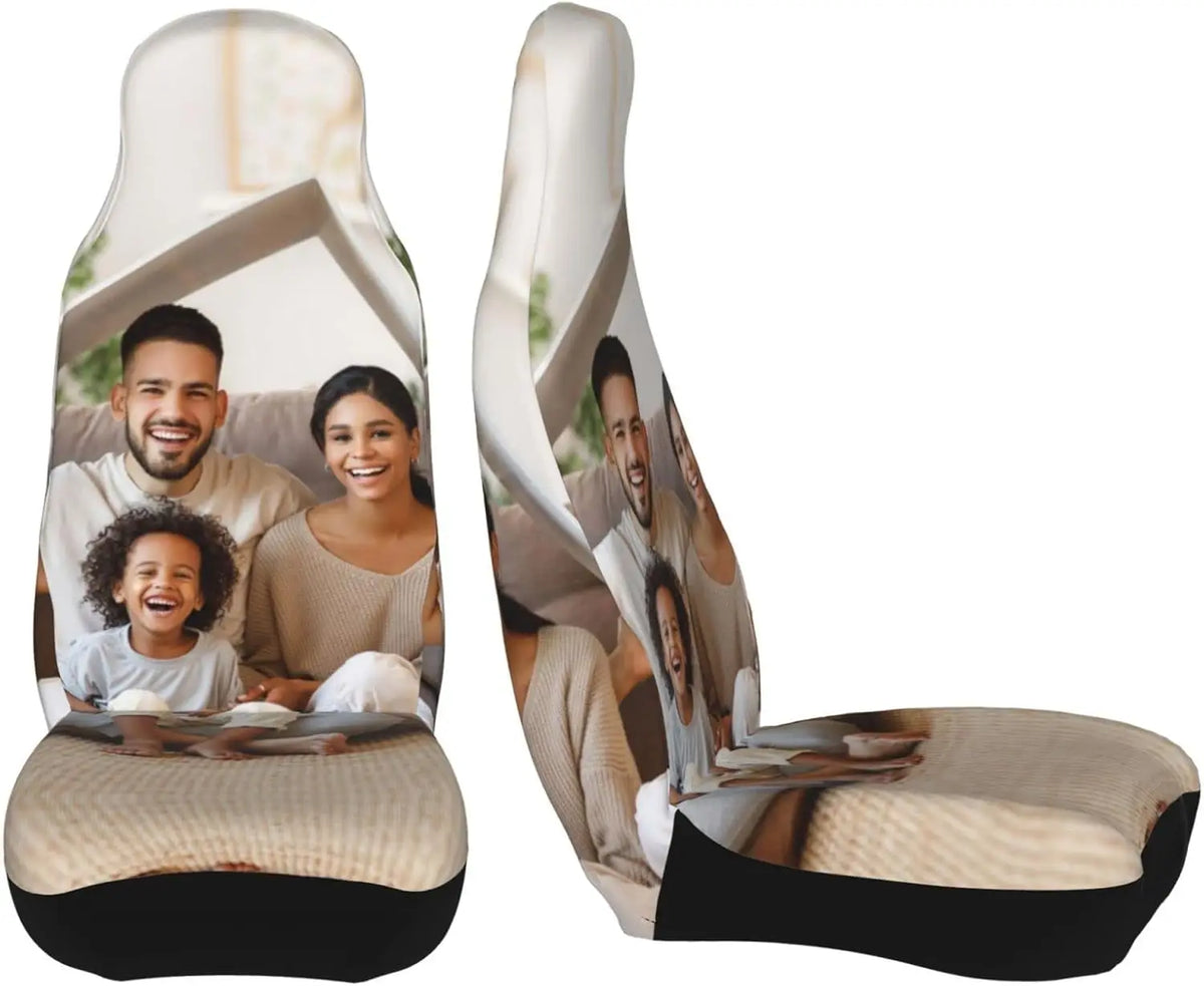 Custom Car Seat Covers Set of 2 – Personalized Front Seats Custom Seat Covers HIP