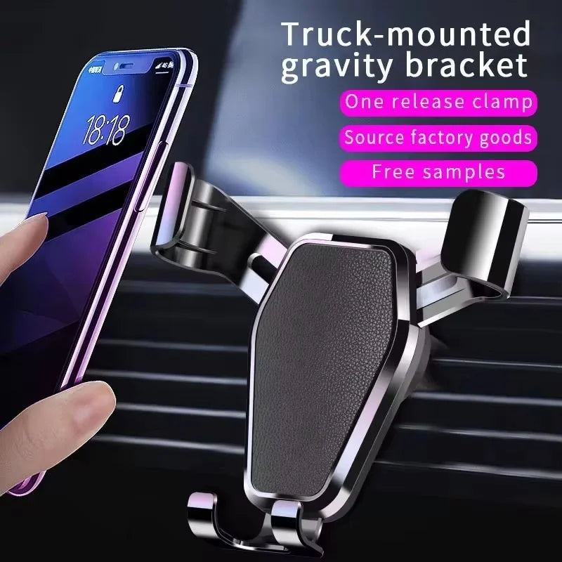 Gravity Car Phone Holder – Air Vent Clip Mount for GPS Car Phone Mount HIP