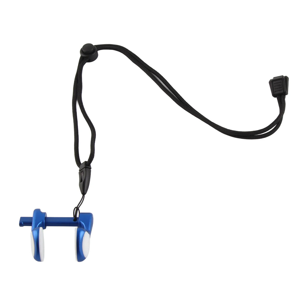 Nose Clip for Swimming Diving Nose Clip Diving Nose Clip Adjustable Aluminum Alloy Professional Swimming Nose Plug with Lanyard HIP Blue