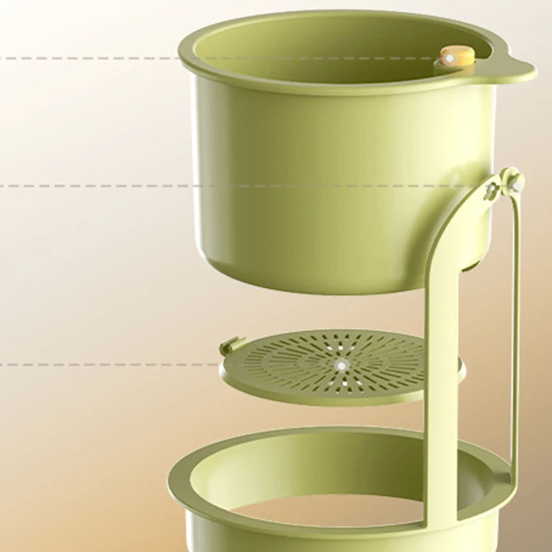 Kitchen Sink Strainer & Drain Basket – Silicone Multi-Use Sink Drain Strainer HIP
