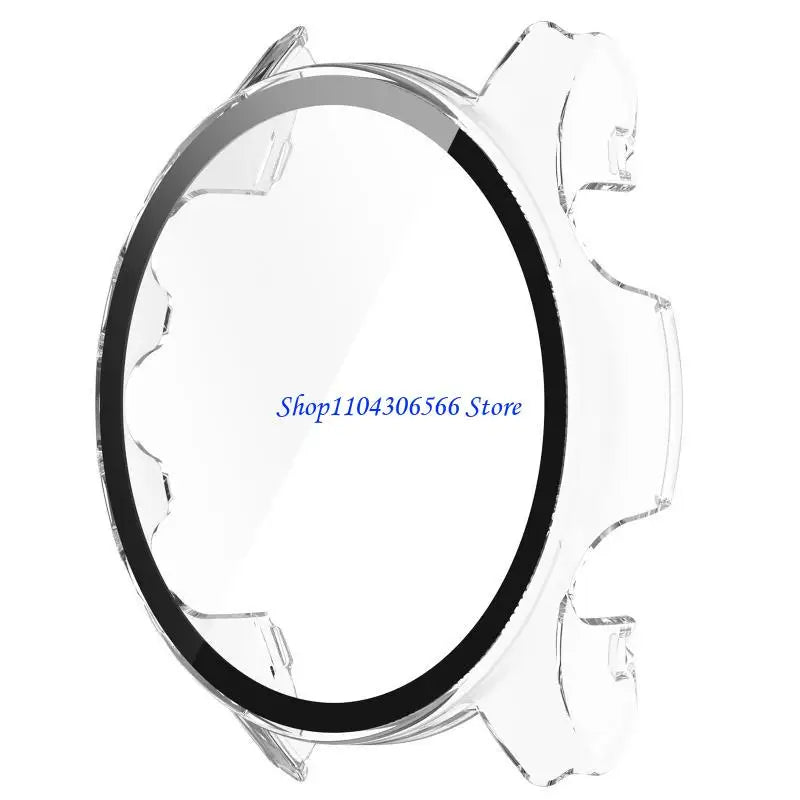 Tempered Glass Case & Screen Protector – Garmin Forerunner 255 Smartwatch Screen Protector HIP Clear CN