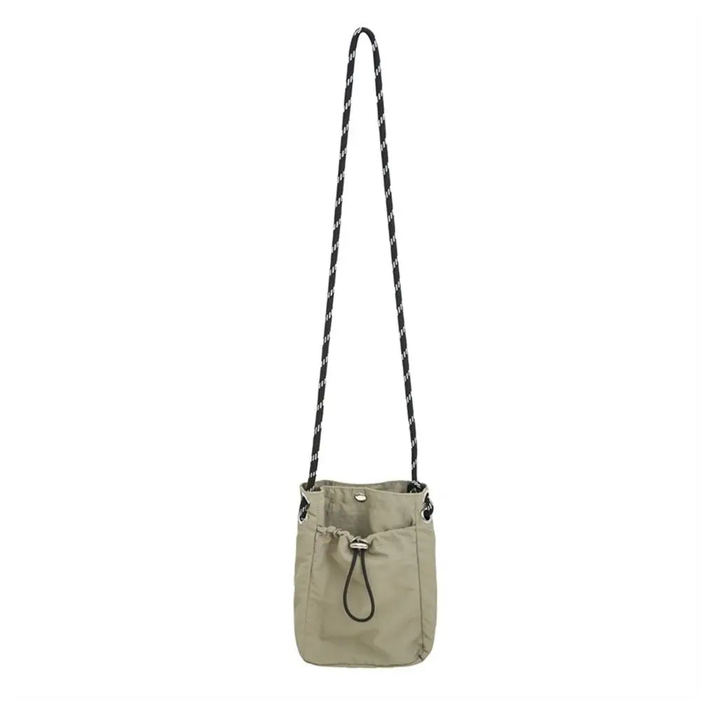 Lightweight Canvas Crossbody Bag – Minimalist Shoulder Tote Crossbody Shoulder Bag HIP green