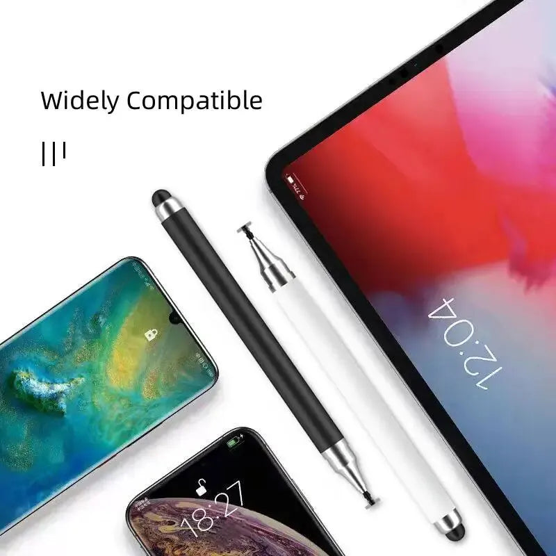 2-in-1 Stylus Pen for iPad, iOS & Android Tablets Capacitive Stylus Pen HIP