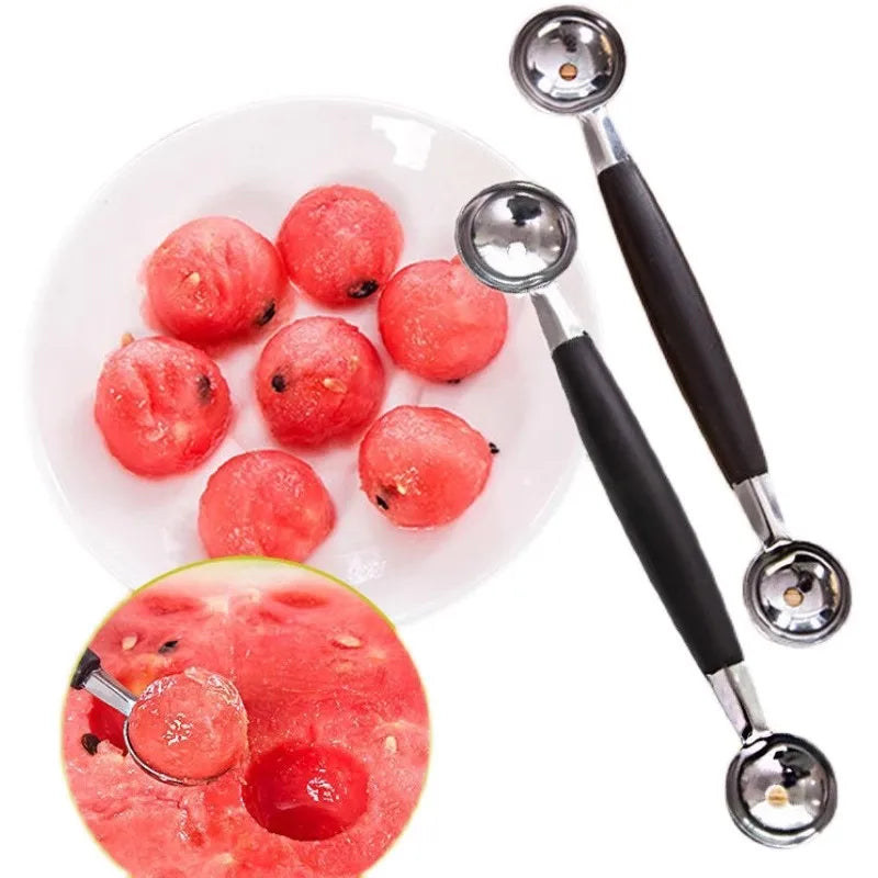 Double-End Stainless Steel Fruit Baller & Ice Cream Scoop Fruit Baller Scoop HIP Default Title