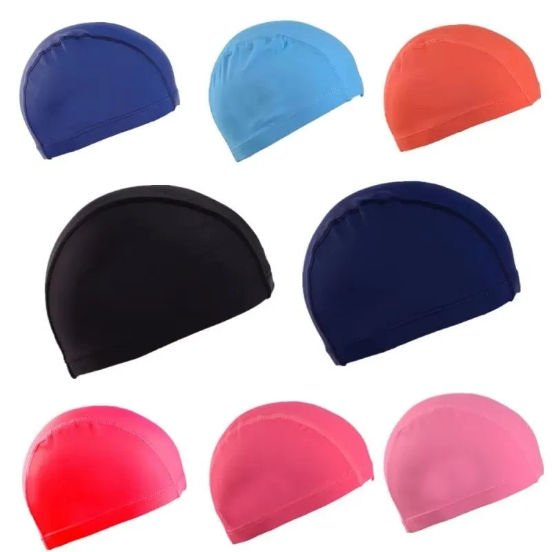 Ultra Thin Swim Cap – Elastic Ear Protection for Men & Women Swim Cap HIP