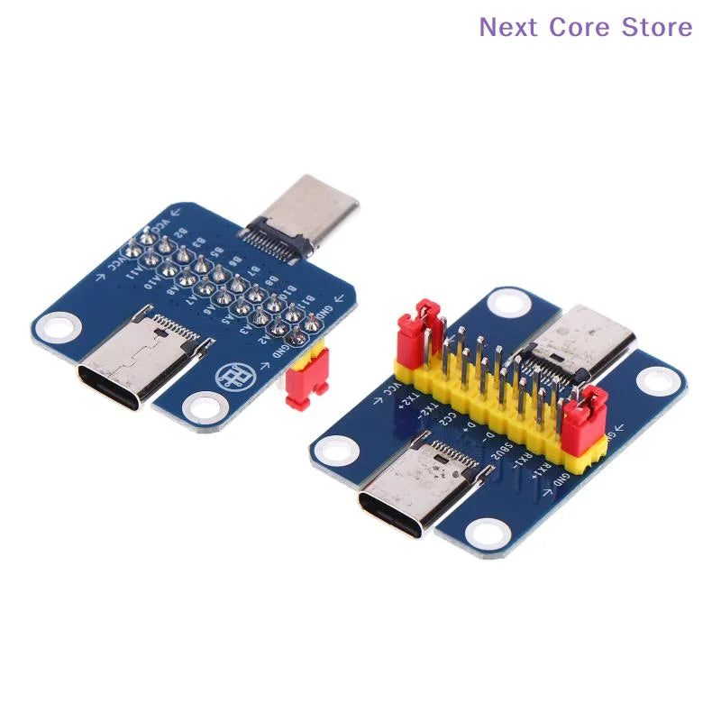 USB 3.1 Type-C Male to Female PCB Test Board Adapter PCB Test Adapter HIP