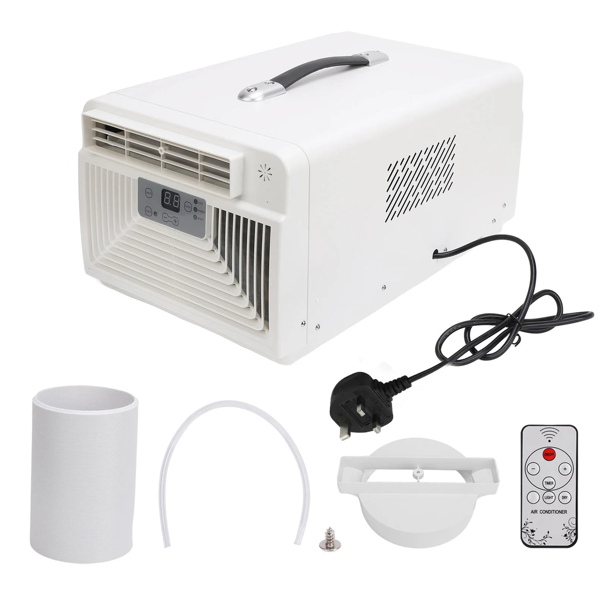 Air Cooling Fan Portable Air Conditioner High Efficiency Compact Energy Saving Powerful with Remote Control for Office Camping HIP UK 220V
