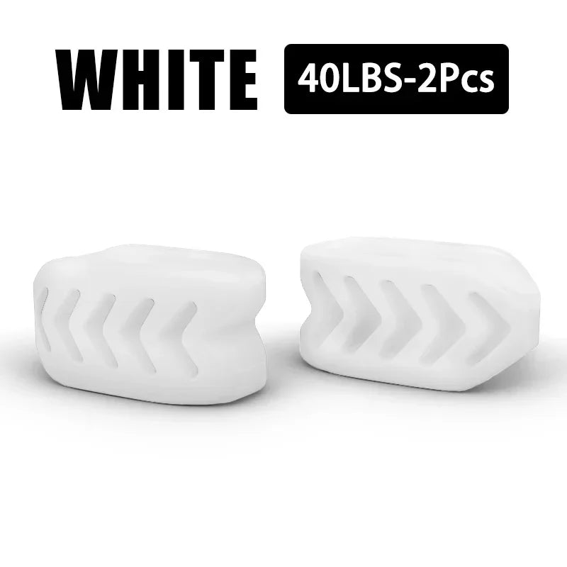 Silicone Jaw Exerciser & Jawline Toner – Facial Fitness Tool Jaw Exerciser Tool HIP C767 White-2pcs