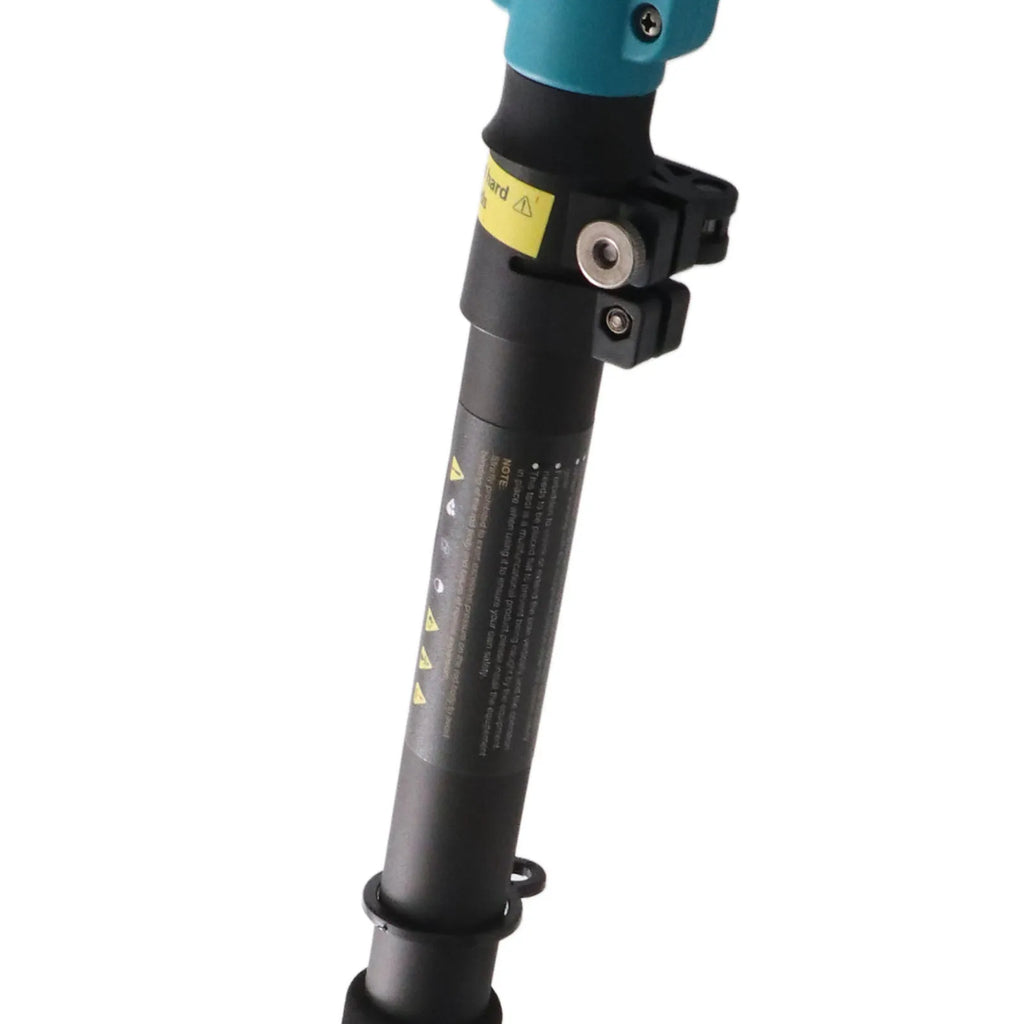 Cordless Pruning Shears Extension Pole Anti Slip Handle Rotating Head Electric Tree Pruner Pole 4.92 Ft Length for Garden Blue HIP