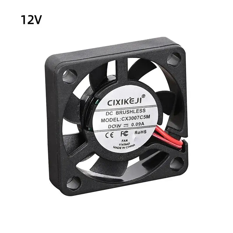 30mm 3007 Cooling Fan DC 5V 12V 24V – 3D Printer & DIY Cooling Fan HIP A2