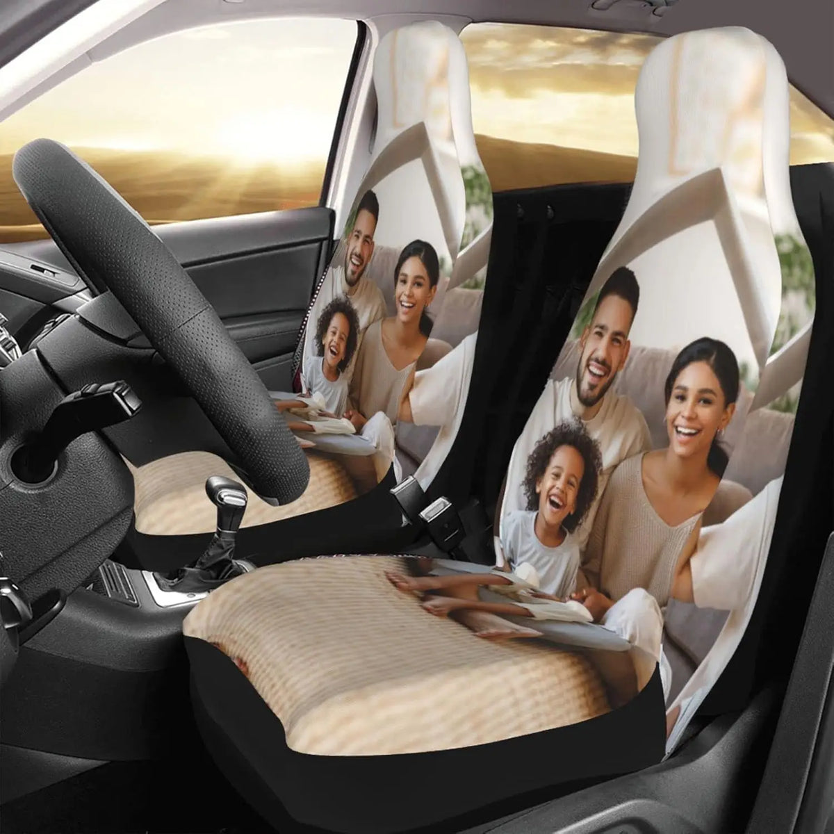 Custom Car Seat Covers Set of 2 – Personalized Front Seats Custom Seat Covers HIP