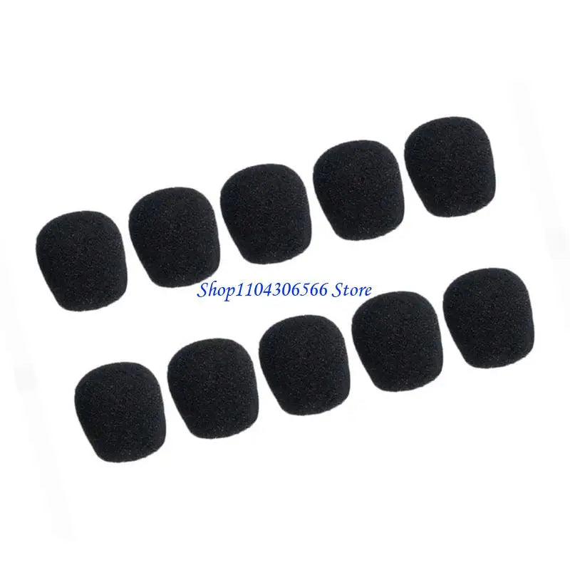 10-Pack Foam Mic Windscreen Covers for Mini Microphones Mic Windscreen Cover HIP